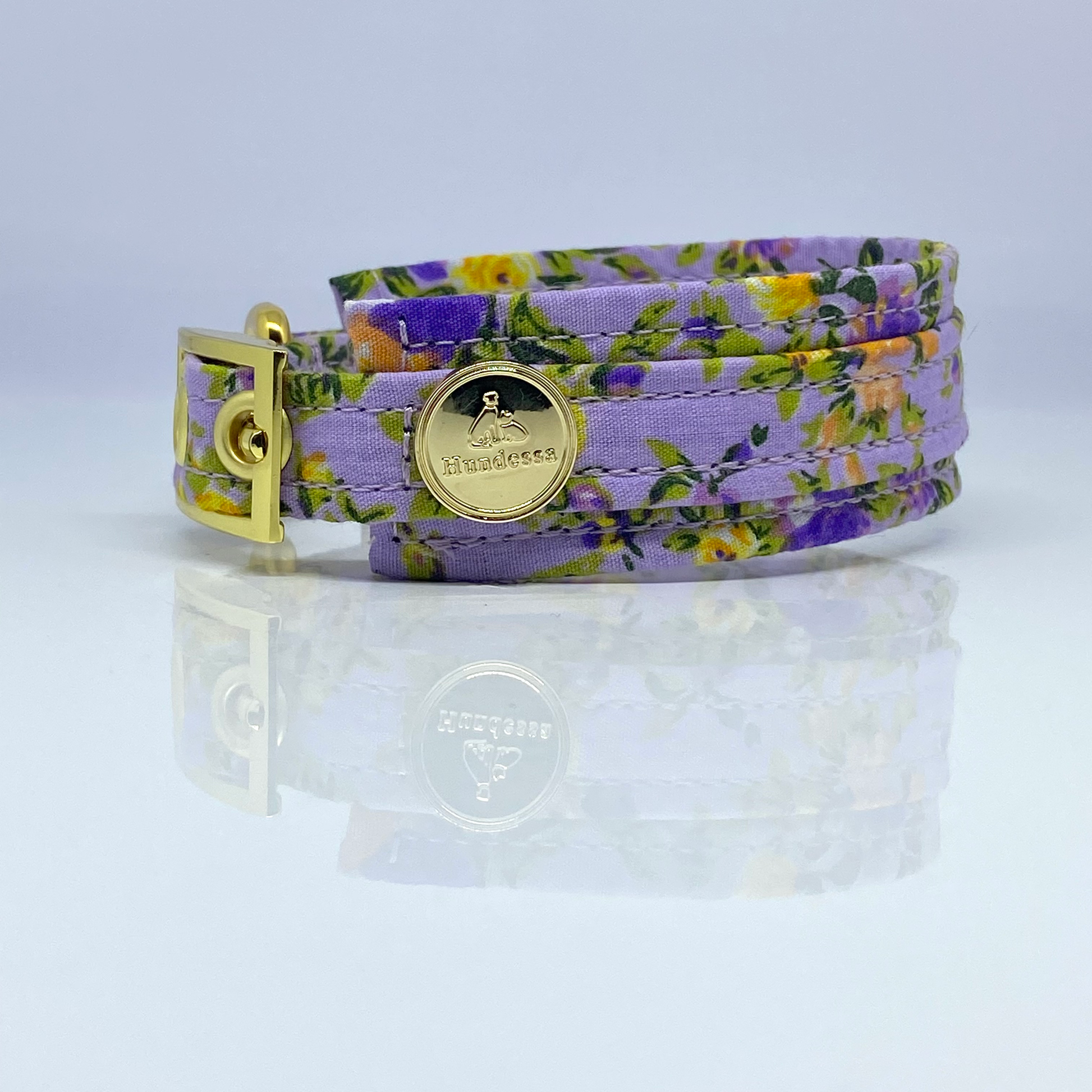 Unterlegtes Halsband PURPLE SUMMER – Ansicht 2