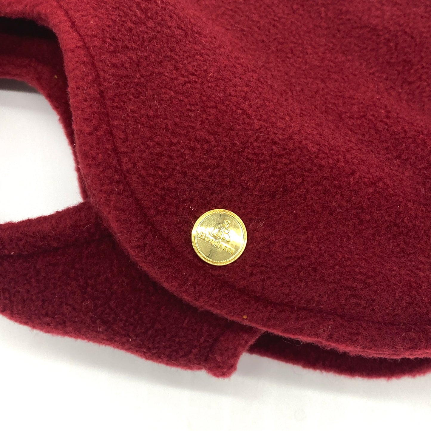Iggy Fleece Mantel WEINROT – Ansicht 2