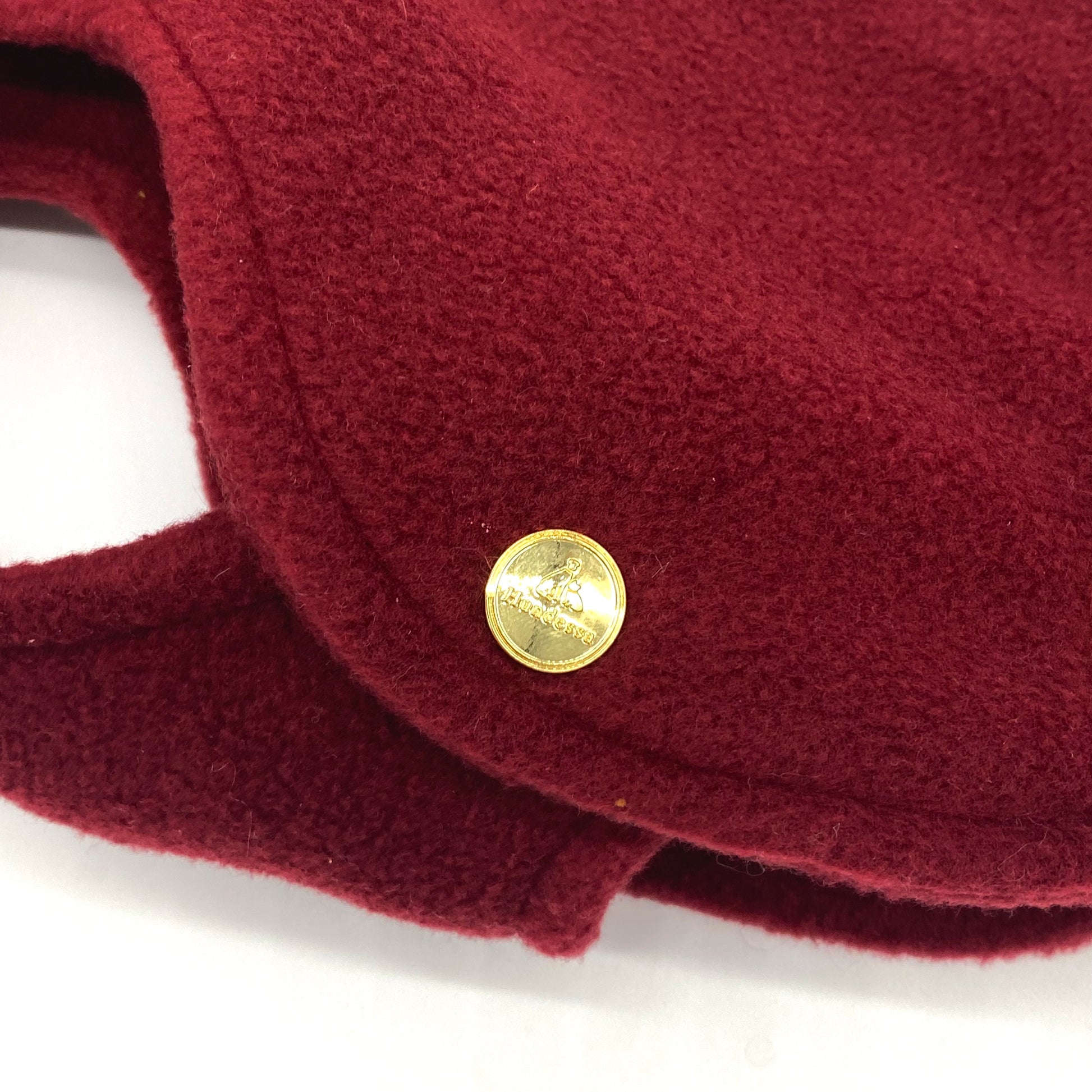 Iggy Fleece Mantel WEINROT – Ansicht 2