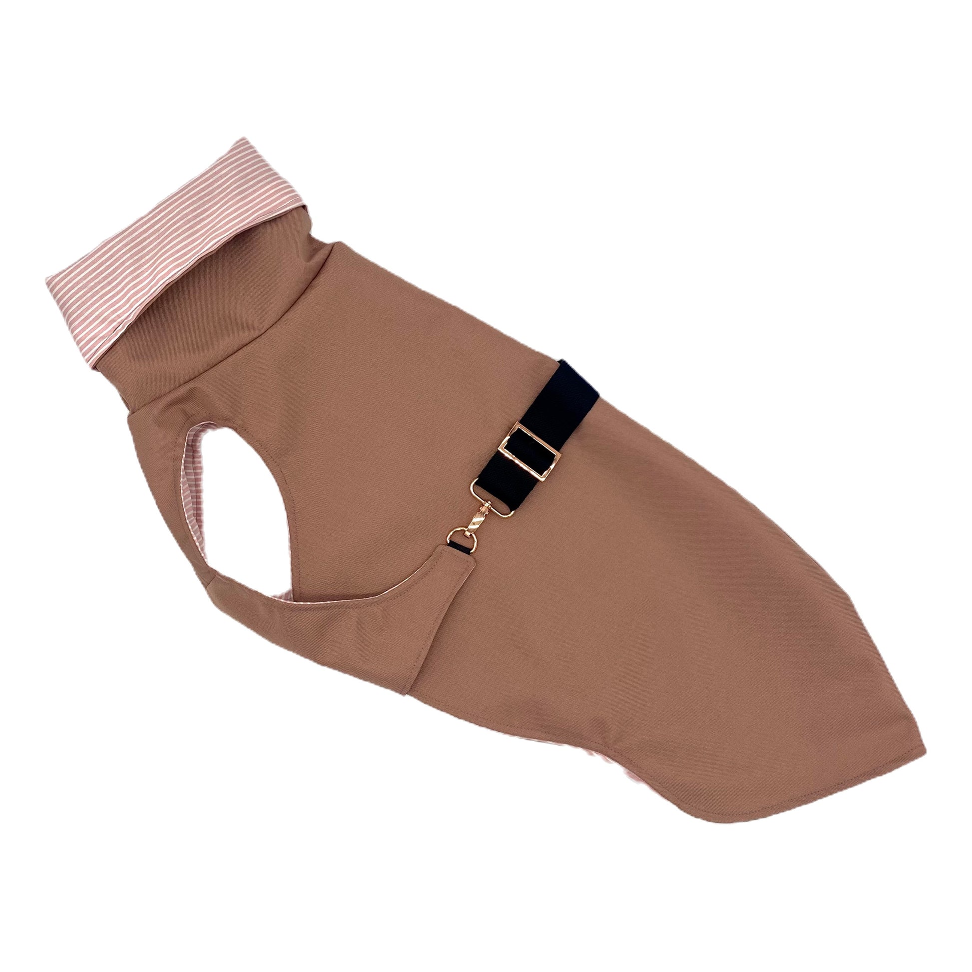 Leichter Regenmantel DARKROSE mit Brustgurt – Ansicht 1