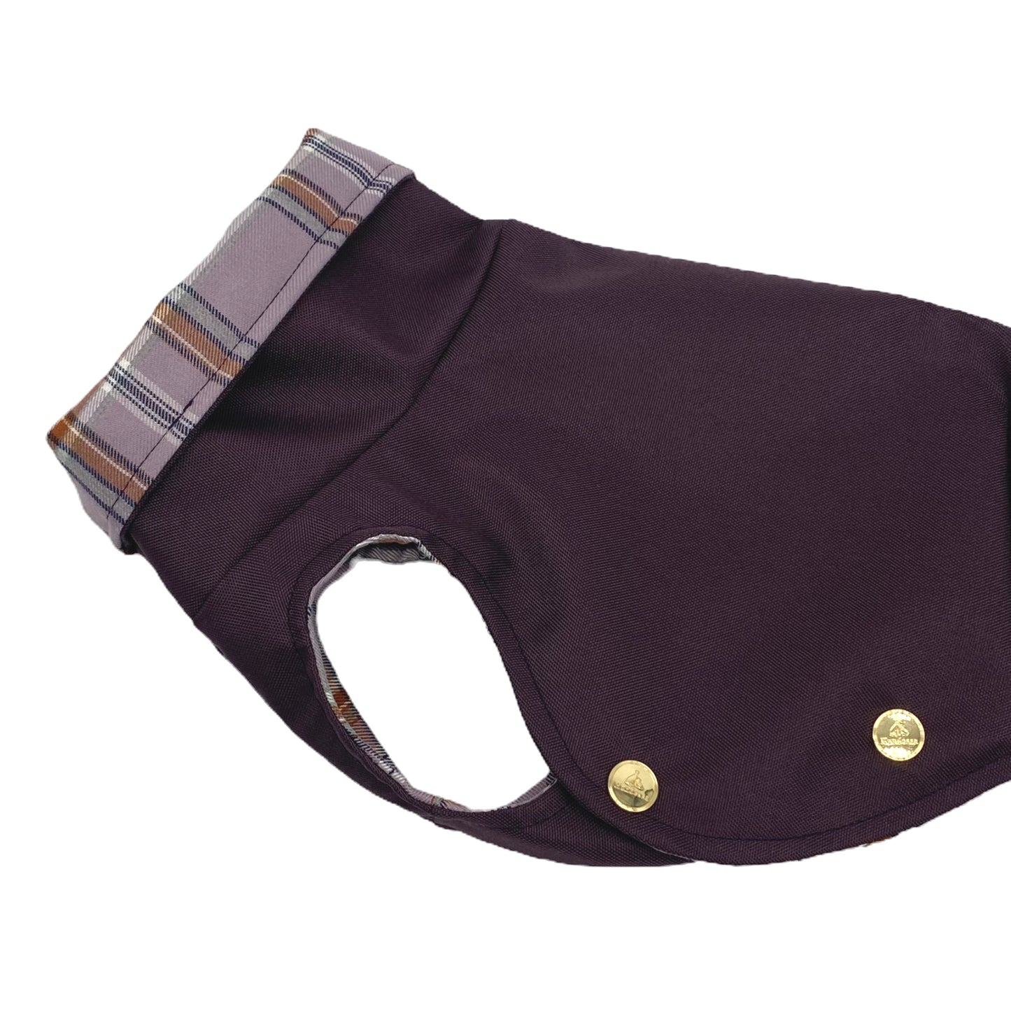 Leichter Regenmantel MULBERRY mit LILAC CHECK – Ansicht 3